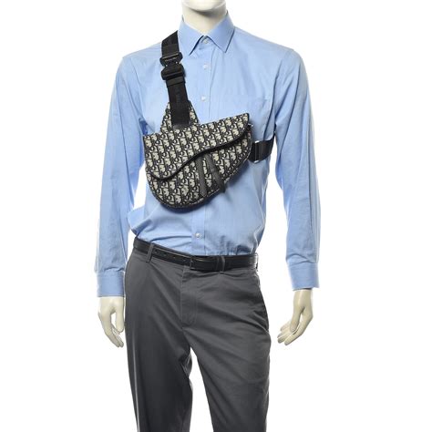 dior men crossbody bag|christian dior saddle bag men.